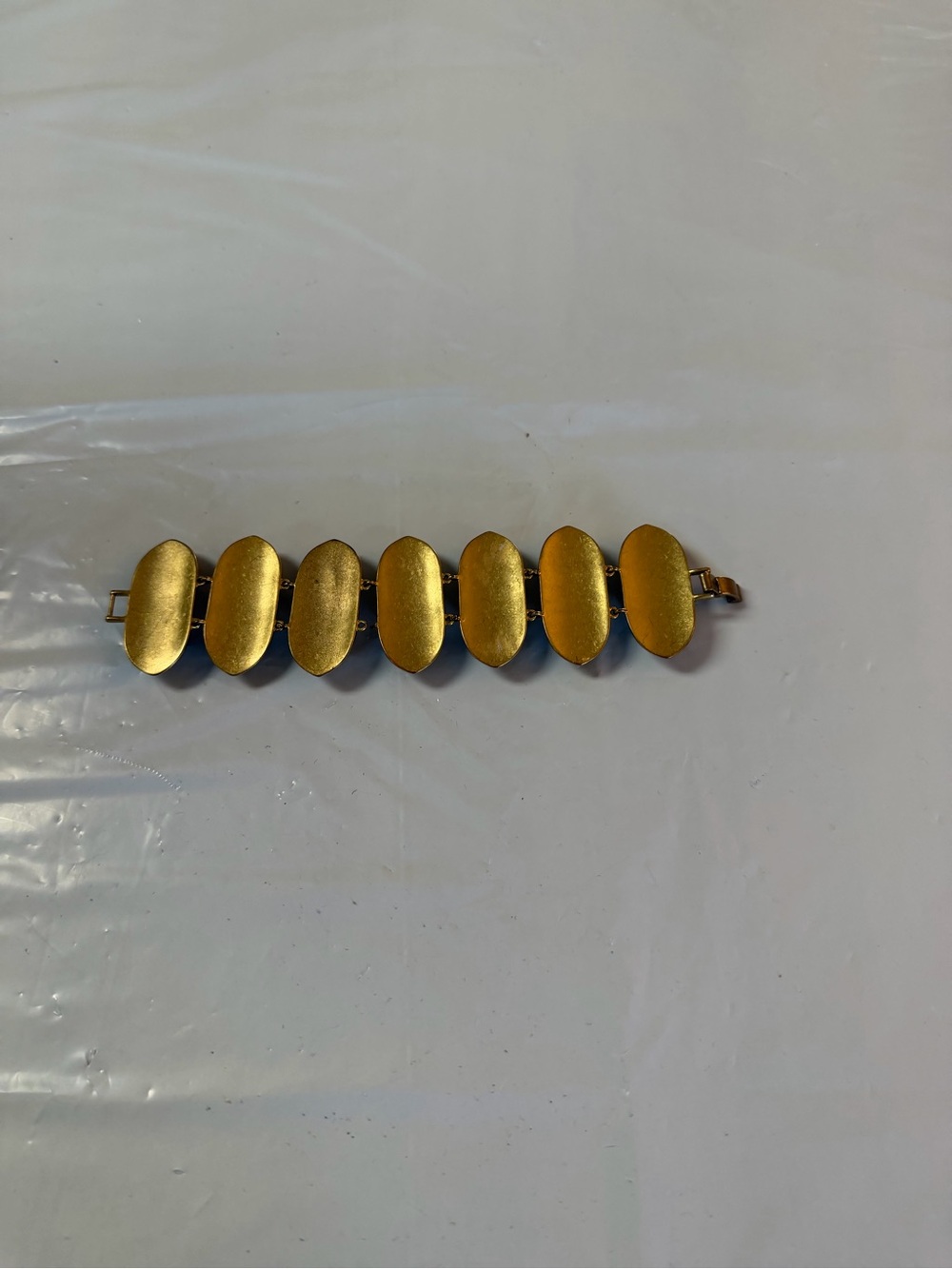 J. Crew Gold-Tone Bracelet with Black Enamel and Clear Crystals - Picture 3 of 6